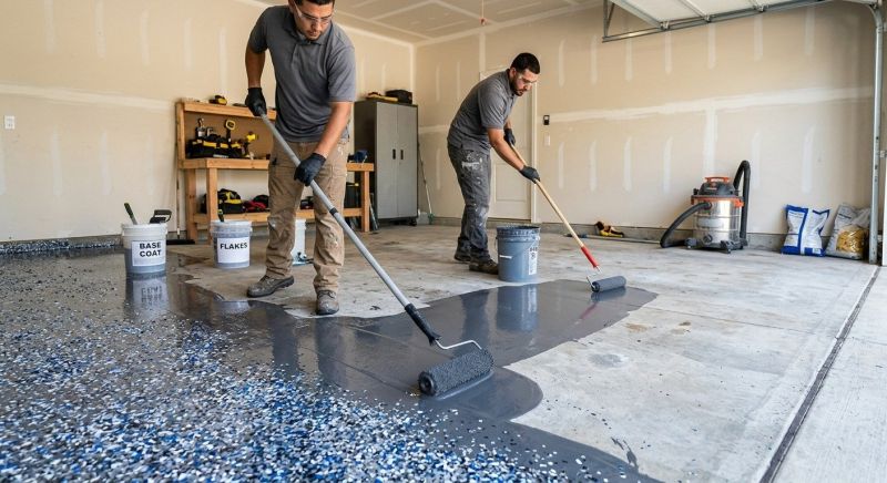 Basement Floor Epoxy Service in Columbia, SC