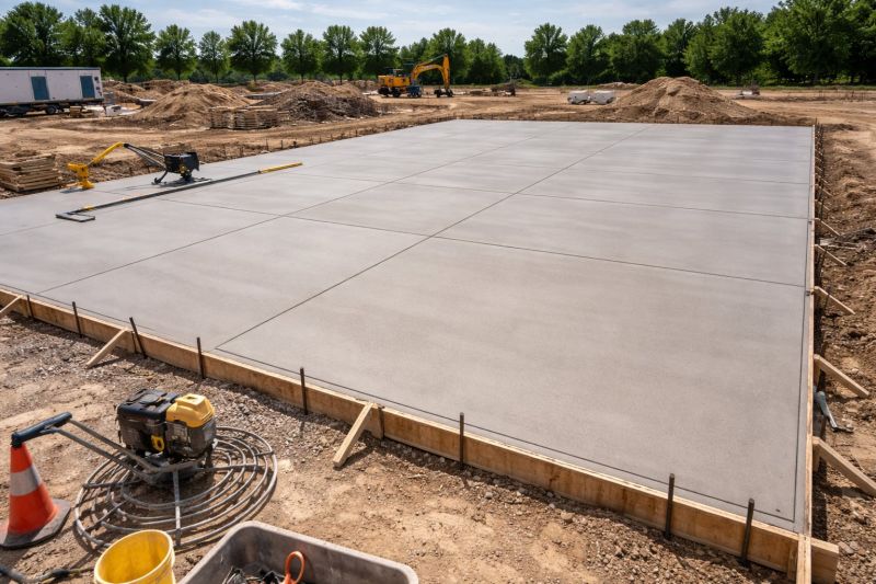 Commercial Slab Installation in Fredericksburg, VA