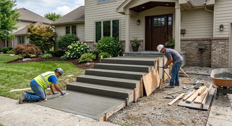 Concrete Stairs Installation in Salt Lake City, UT