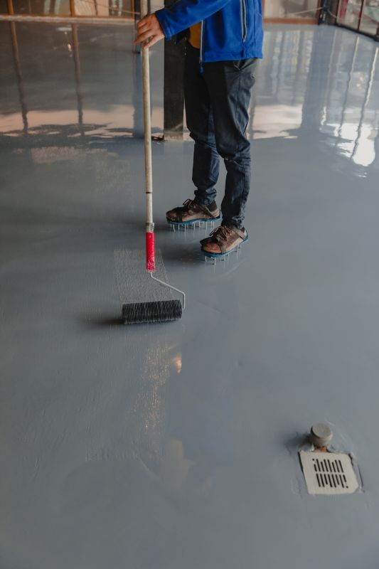 Epoxy Garage Flooring Installation in Alexandria, VA