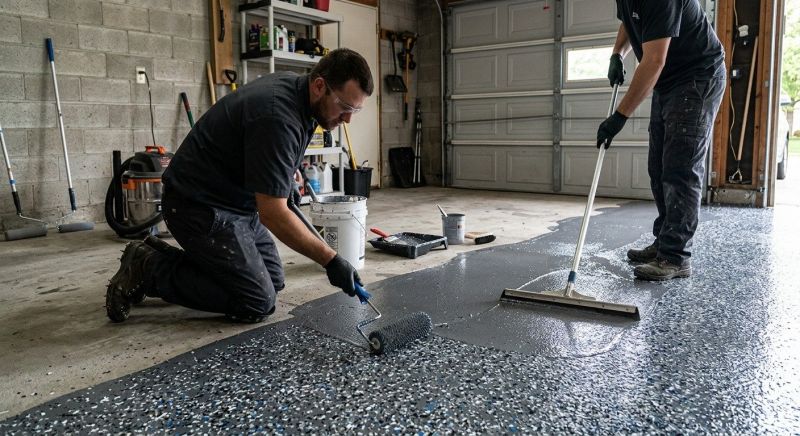 Garage Floor Resurfacing in Fairfax, VA