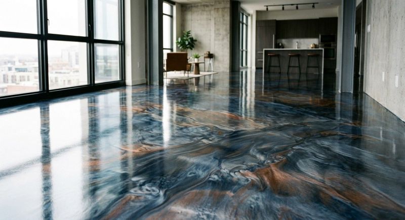 Metallic Epoxy Service in Loudoun County, VA