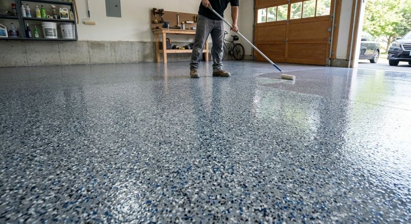 Residential Floor Coating in Columbia, SC