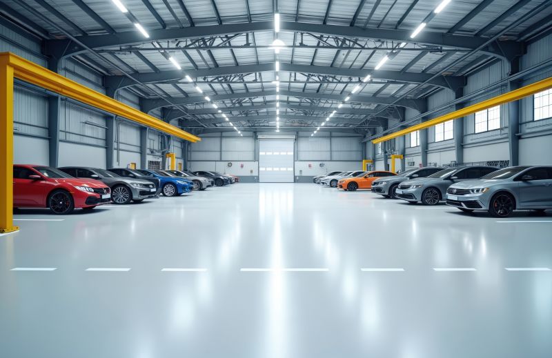 Benefits Of Commercial Concrete Floor Epoxy Coating For High-Traffic Spaces
