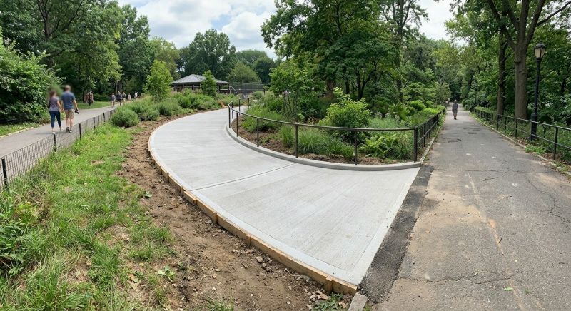 Cement Walkway Installation in Fort Collins, CO