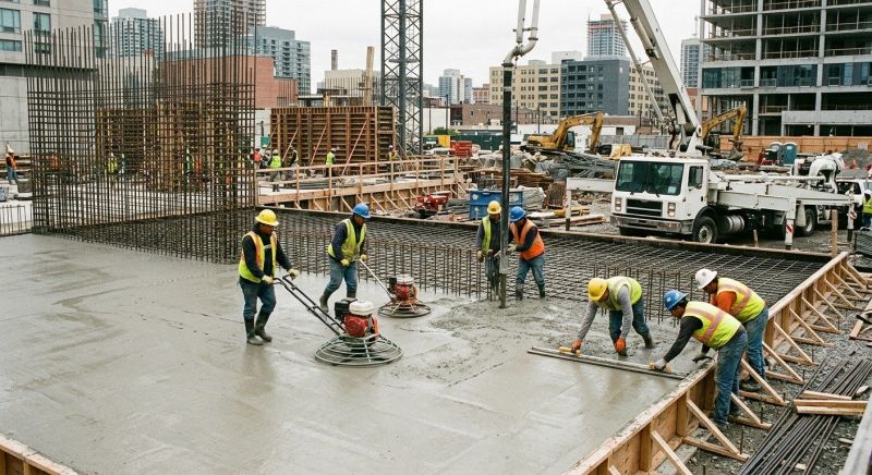 Commercial Slab Construction in Clarksville, TN