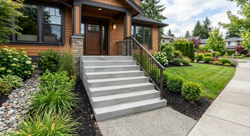 Concrete Stairway Installation in Fort Collins, CO