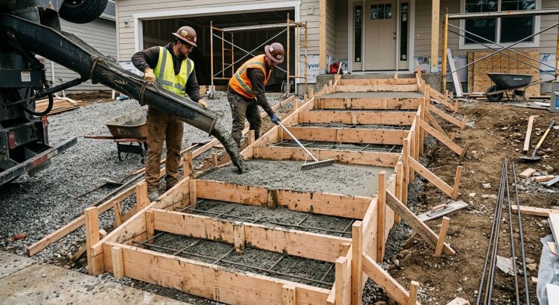 Concrete Steps Pouring in Fort Collins, CO