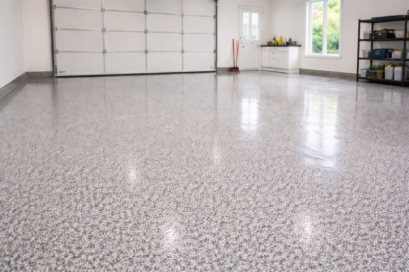 Epoxy Garage Flooring Installation in Raleigh, NC
