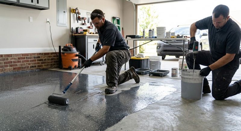 Epoxy Overlay Service in Greensboro, NC