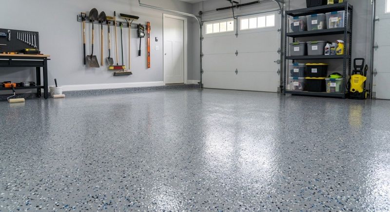 Garage Concrete Coating in Loudoun County, VA