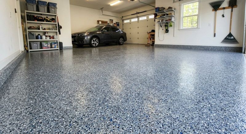 Garage Floor Epoxy Installation in Charlotte, NC