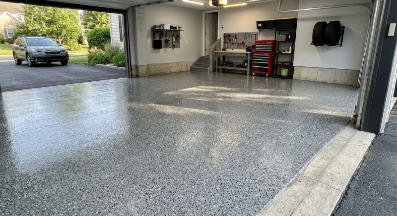 Garage Floor Renovation in Annapolis, MD
