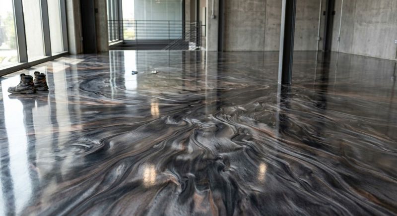 Metallic Epoxy Service in Raleigh, NC